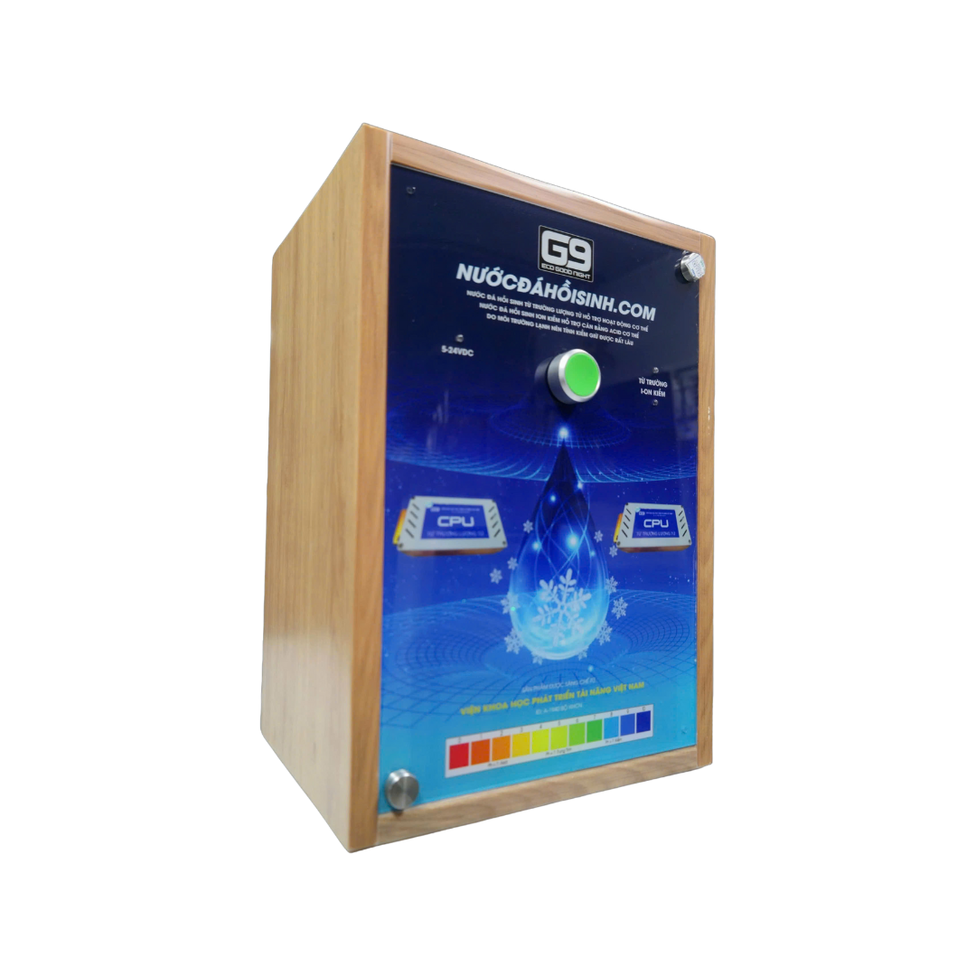 CPU từ trường lượng tử ion kiềm tạo ra nước đá hồi sinh