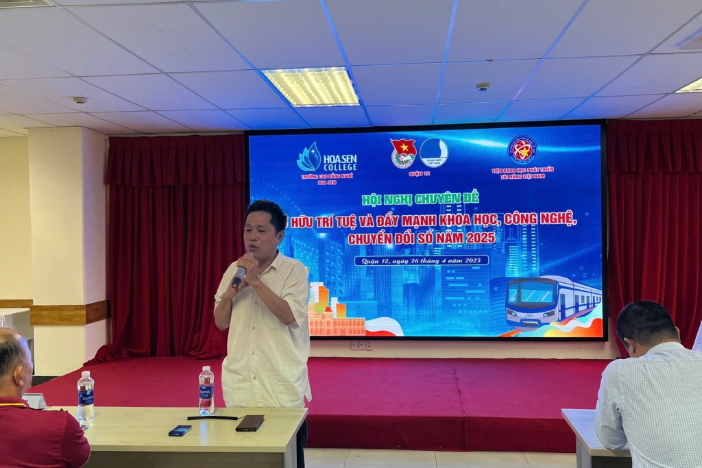 Hội nghị chuyên đề “Sở hữu trí tuệ và đẩy mạnh khoa học, công nghệ, chuyển đổi số năm 2025”: Khơi nguồn tri thức – Bồi đắp tài năng trẻ