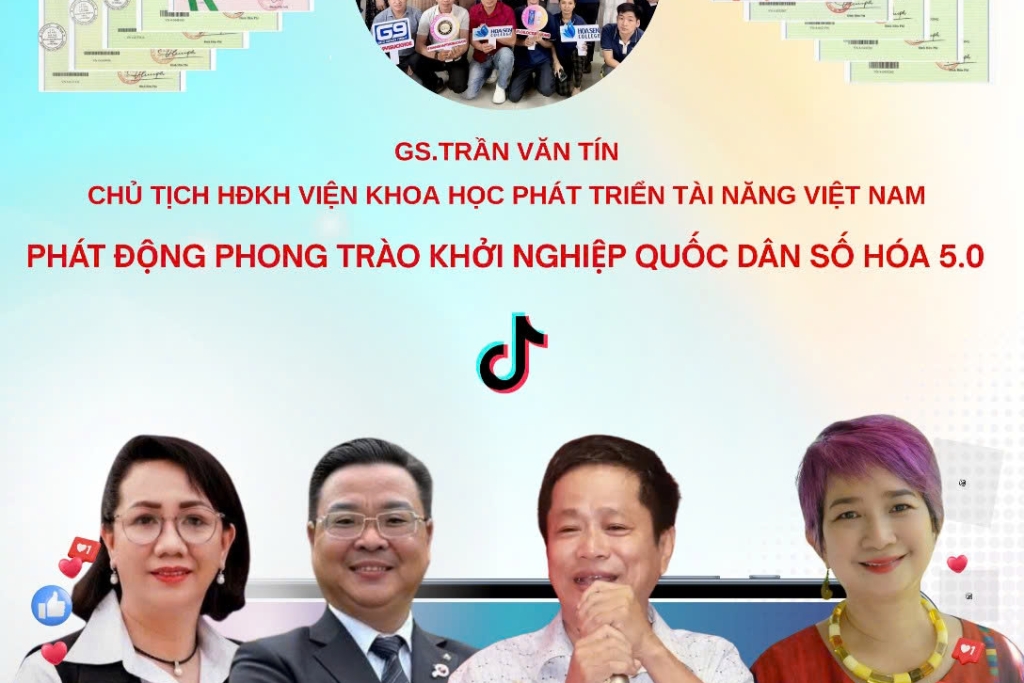 TRUNG TÂM CHUYỂN ĐỔI SỐ QUỐC GIA TDSV TRUYỀN CẢM HỨNG KHỞI NGHIỆP CÙNG HỌC SINH QUẬN 12