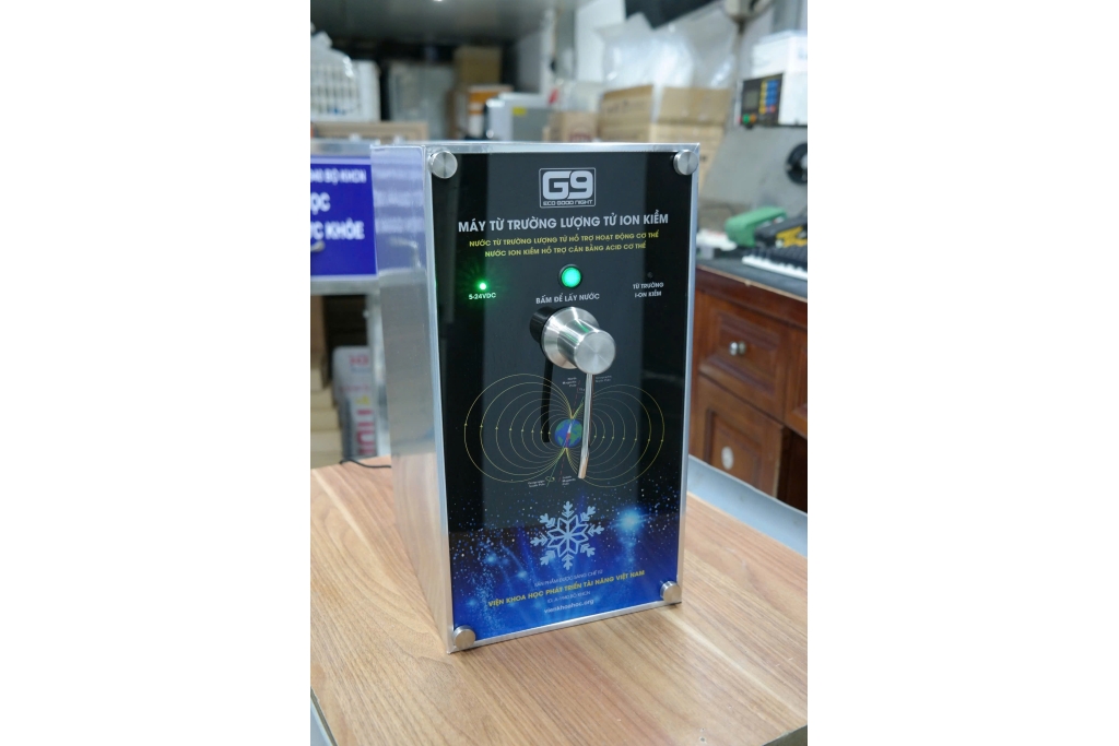 Máy lọc nước từ trường lượng tử ion kiềm G9 – Giải pháp tối ưu cho sức khỏe, giúp trung hòa axit dạ dày, cải thiện hệ tiêu hóa và cung cấp nguồn nước ion kiềm giàu khoáng chất tự nhiên. Với công nghệ từ trường hiện đại, máy tạo nước ion kiềm an toàn
