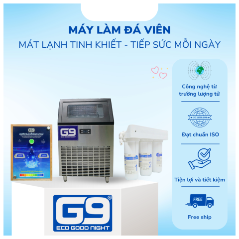 MÁY LÀM ĐÁ VIÊN ECO G9 - NƯỚC ĐÁ TỐT CHO SỨC KHỎE