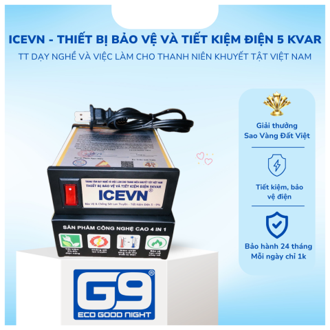ICEVN - THIẾT BỊ BẢO VỆ VÀ TIẾT KIỆM ĐIỆN 5 KVAR