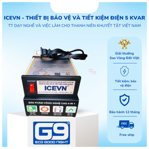 ICEVN - THIẾT BỊ BẢO VỆ VÀ TIẾT KIỆM ĐIỆN 5 KVAR