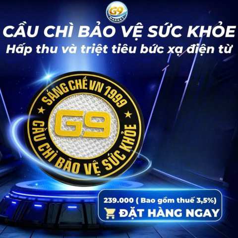CẦU CHÌ BẢO VỆ SỨC KHỎE G9 (MÀNG HẤP THỤ SÓNG ĐIỆN TỪ)