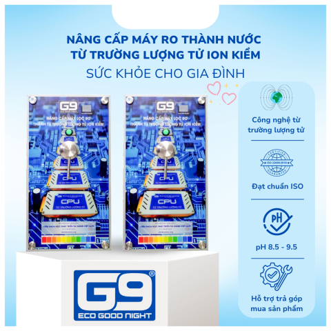 NÂNG CẤP MÁY RO THÀNH NƯỚC TỬ TRƯỜNG LƯỢNG TỬ ION KIỀM