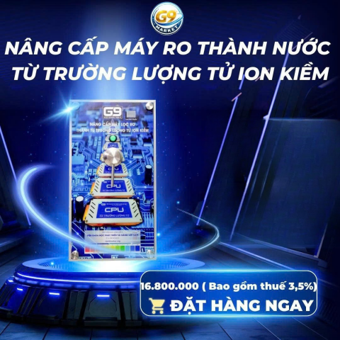 NÂNG CẤP MÁY RO THÀNH NƯỚC TỬ TRƯỜNG LƯỢNG TỬ ION KIỀM