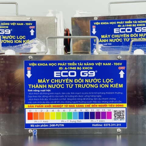 Cặp Táp Từ Trường Nâng Cấp Máy RO Lên Máy Nước Từ Trường ion Kiềm Eco G9